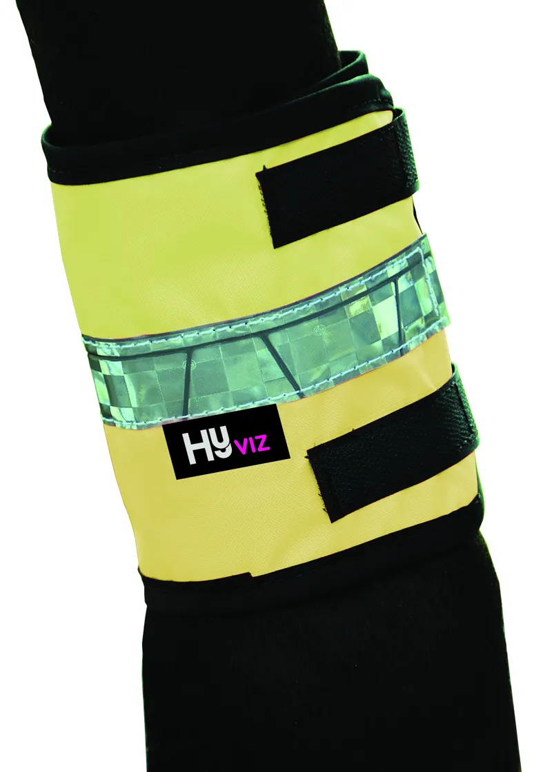 HyViz Leg Bands Yellow/Navy
